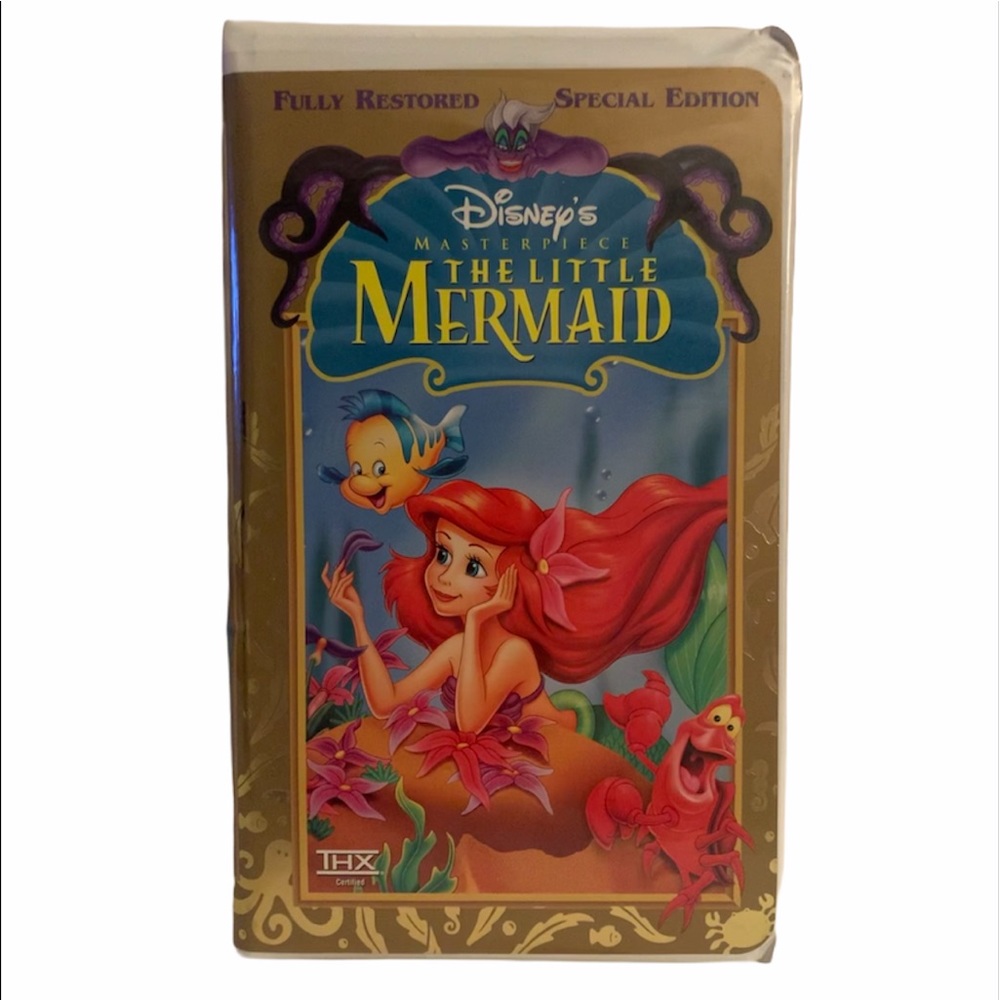 Disney The Little Mermaid VHS Tape
